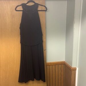 Jessica Howard Black Sleeveless Dress